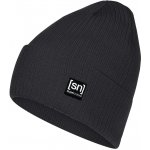 super.natural Zimní merino čepice Riffler beanie jet black – Hledejceny.cz