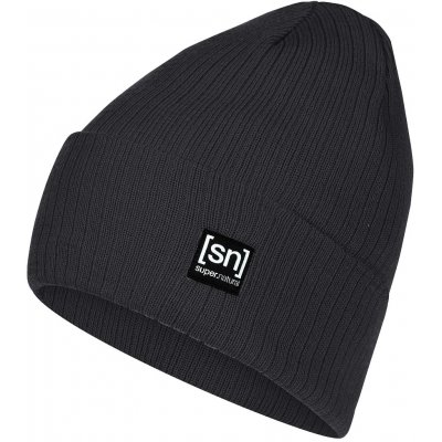 super.natural Zimní merino čepice Riffler beanie jet black – Hledejceny.cz
