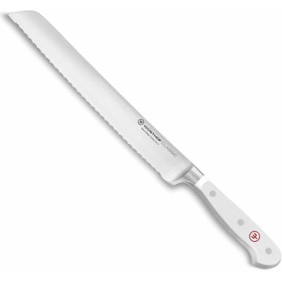 Nůž na chleba CLASSIC White 23 cm - Wüsthof Dreizack Solingen – Zboží Mobilmania