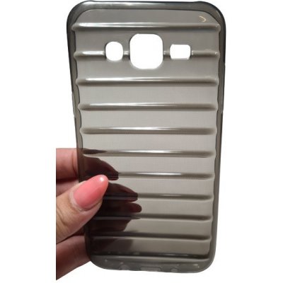 Pouzdro Stripes Samsung Galaxy J5 J500 Černé – Zboží Mobilmania