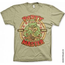 Želvy Ninja tričko Party Master Since 1984