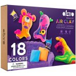 OKTO Kreativní sada Samoschnoucí modelovací hmota set 18 barev 961351 – Hledejceny.cz