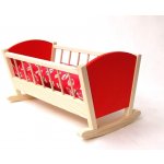 CEEDA CAVITY Dřevěná Kolébka pro panenky barevná – Zbozi.Blesk.cz