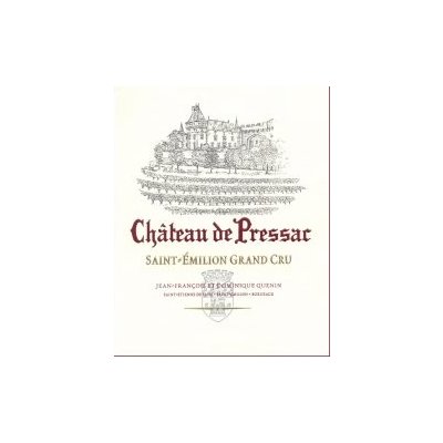 de Pressac - de Pressac - St. Emilion Grand Cru - červené - 0,7 l - 2018