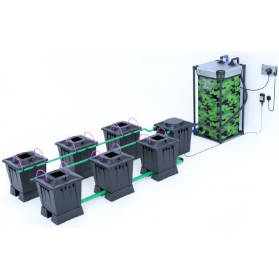 Alien Hydroponics Aero 6Pot Black 30 l – Hledejceny.cz