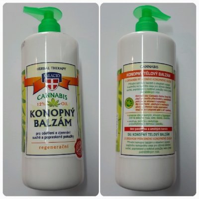 Cannabis Herbal Therapy konopný balzám regenerační 500 ml – Zboží Dáma