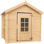 Timbela Dřevěný domeček pro děti M570R-1 bez podlahy 93 x 93 cm – Zbozi.Blesk.cz