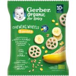 Gerber Křupavá kolečka s banánem 28 g – Zboží Dáma