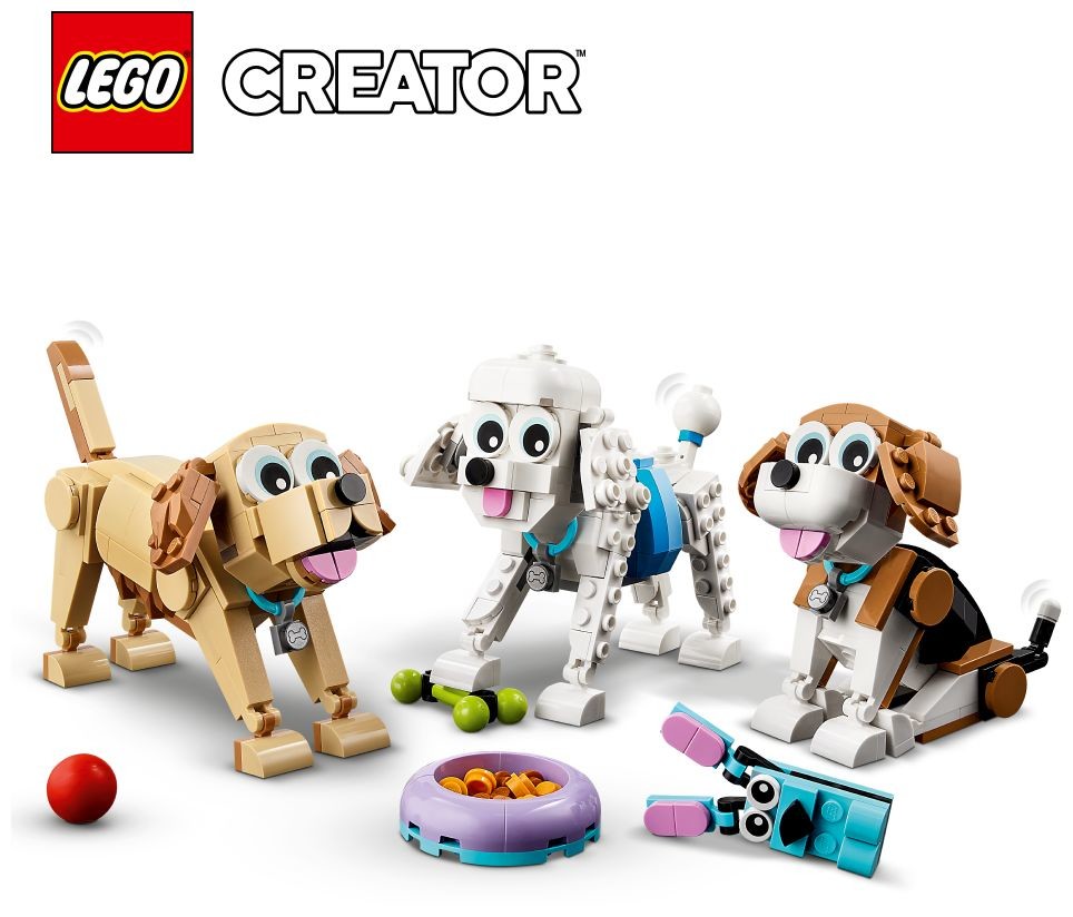 LEGO® Creator 31137 Roztomilí pejsci