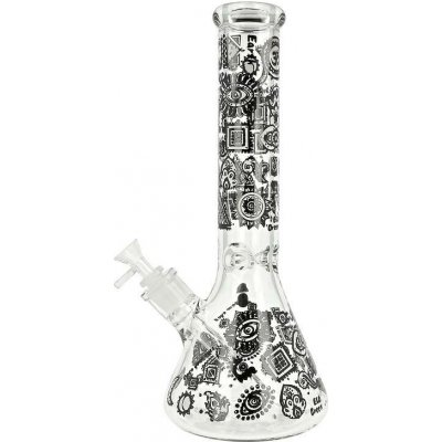 Super Heroes Skleněný bong Beaker Eco Green 35 cm – Hledejceny.cz