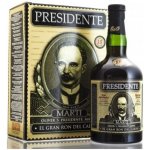 Presidente Marti 15y 40% 0,7 l (karton) – Hledejceny.cz