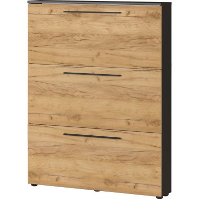 Germania Wildomar přírodní/šedý 100 x 129 x 19 cm – Zboží Mobilmania