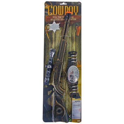 RAPPA COWBOY Kovbojský set pro šerifa s puškou 50 cm