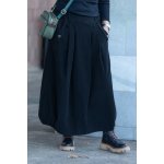 Italy fashion manšestrová sukně NESIE tmavě fuchsiová – Zboží Mobilmania