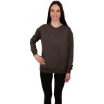 Outlet Moniel kojící mikina krátká Basic Chocolate – Zboží Dáma