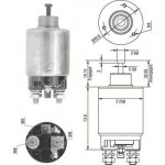 Elektromagnetický spínač, startér MAGNETI MARELLI 940113050316