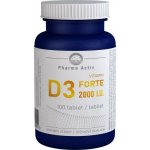 Pharma Activ Czech Vitamin D3 FORTE 2000 I.U. 100 tablet – Hledejceny.cz