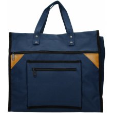 Run Away basic nákupní taška modrá