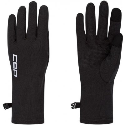 Cep Cold weather gloves black Běžecké rukavice CEP Merino – Hledejceny.cz