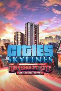 Cities: Skylines - Content Creator Pack: University City DLC
