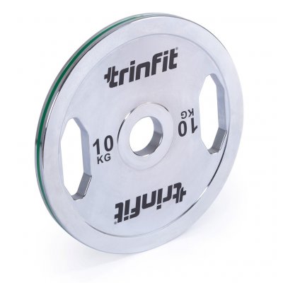 TRINFIT Olympijský ocelový PREMIUM 10 kg 50 mm – Zboží Dáma