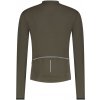 Cyklistický dres SHIMANO VERTEX THERMAL LONG zelený