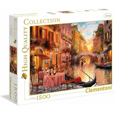 Clementoni 111665 Benátky 1500 dílků – Zboží Mobilmania