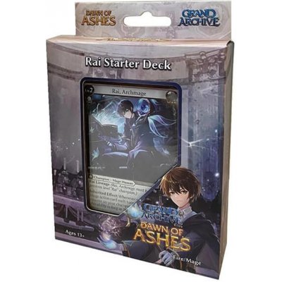 Weebs of the Shore Grand Archive TCG Dawn of Ashes Starter Deck Rai – Zbozi.Blesk.cz