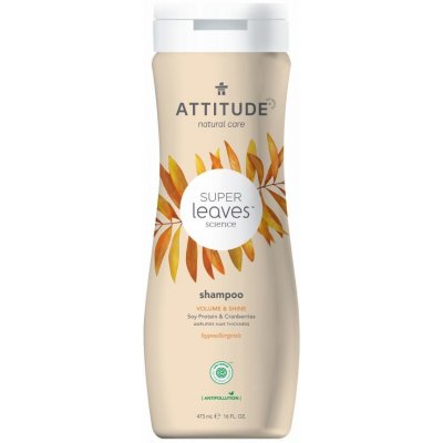 Attitude Super leaves Shampoo lesk a objem pro jemné vlasy 240 ml – Zboží Mobilmania