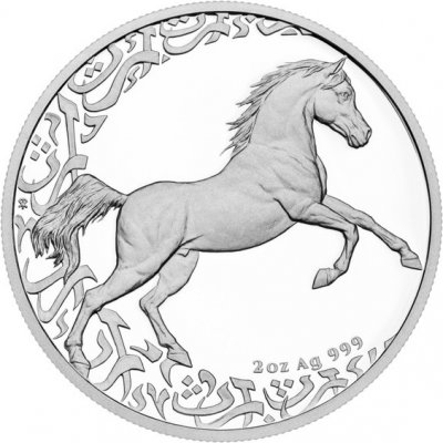 Česká mincovna Stříbrná mince Treasures of the Gulf - The Horse 2024 proof 2 oz – Zboží Dáma