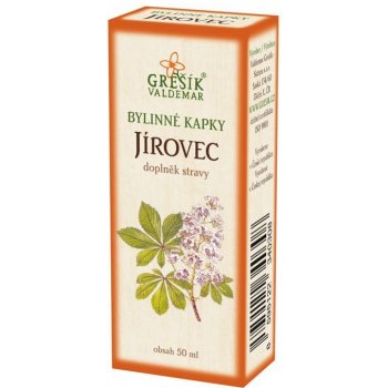 Grešík Jírovec bylinné kapky 50 ml