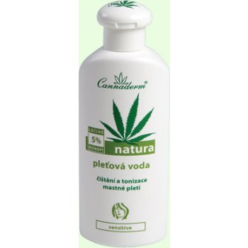 Cannaderm Natura pleťová voda mastná pleť 200 ml