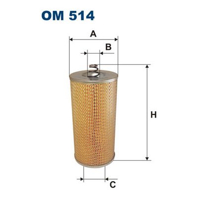 Olejový filtr Filtron OM514 – Hledejceny.cz