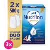 Umělá mléka NUTRILON 4 Advanced 3 x 1 kg