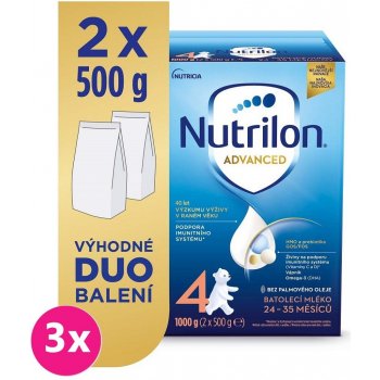 NUTRILON 4 Advanced 3 x 1 kg