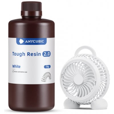 AnyCubic Tough 2.0 bílý 1kg – Zbozi.Blesk.cz