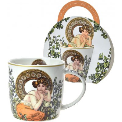 Home elements Hrnek Alfons Mucha světlý 300 ml – Zbozi.Blesk.cz