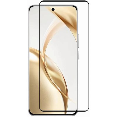Picasee 3D ochranné tvrzené sklo s rámečkem pro Honor 200 5G černé 468011 – Zboží Živě