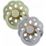 Bibs Boheme přírodní kaučuk 2ks sage cloud – Sleviste.cz