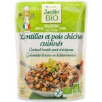 Jardin Bio Hotový pokrm bezlepkový vařená čočka s cizrnou Bio 250 g – Zboží Dáma