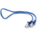 Gembird PP12-1.5M/B Patch RJ45, cat. 5e, UTP, 1,5m, modrý – Hledejceny.cz