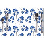 Sablio prostírání Modré kvítí 40x30cm – Zboží Dáma