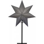 Star Trading Stolní lampa hvězda Ozen šedá černá – Zboží Mobilmania