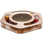 Flamingo interaktivní hračka pro kočku-šestiúhelník s catnipem a míčky 35 x 31,5 x 4,5 cm – Zbozi.Blesk.cz