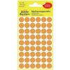 Etiketa Avery Zweckform Etikety na různá značení 270 ks světle oranžové 12 mm kulaté 3148
