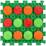 Ortek Masážní podložka Puzzle Mix PLÁSTVE 1 díl + sada modulů Vzory – Zbozi.Blesk.cz