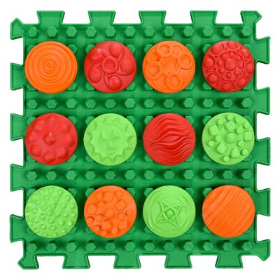 Ortek Masážní podložka Puzzle Mix PLÁSTVE 1 díl + sada modulů Vzory – Zbozi.Blesk.cz