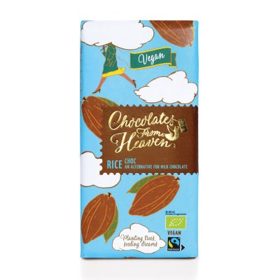 Chocolates from Heaven BIO rýžová VEGAN 42% 100 g – Zboží Mobilmania