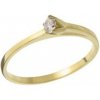 Prsteny Zlatnictví Zlatíčko Zásnubní prsten ze žlutého zlata B226869