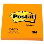 3M 3M Post-it samolepicí bloček 654NO, velikost 76x76 mm, 6x 1 bloček 100 lístků (654 NO) – Hledejceny.cz